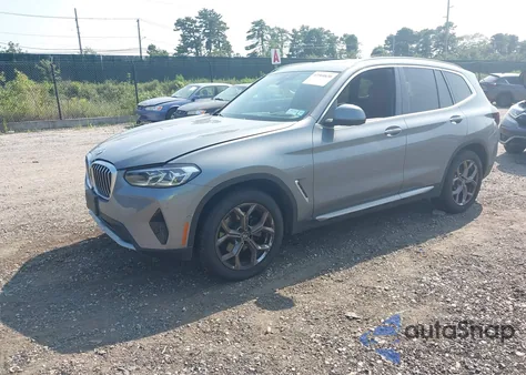 2024 BMW X3 xDrive30I из США, поврежденный, VIN WBX57DP07RN310910